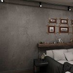 3YECAO 31"×1181" Extra Wide Big Thick Darker Grey Black Concrete Wallpaper Peel and Stick Removable Matte Textured 3d Dark Gray Concrete Cement Contact Paper for Store Coffee Room Gym Bedroom Bathroom