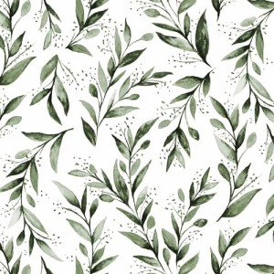 Livebor Green Leaf Wallpaper Peel and Stick Leaf Contact Paper 17.7inch x 393.7inch Green Peel and Stick Wallpaper Modern Farmhouse Wallpaper Neutral Sage Wallpaper Self Adhesive Decorative Paper