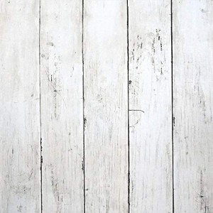 CiCiwind 39.37 ft x17.7 in White Wood Wallpaper Wood Peel and Stick Wallpaper White Wallpaper Removable Vintage Wood Plank Wallpaper Self Adhesive Decorative Wall Covering Vinyl Film Roll