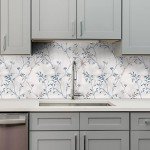 VaryStyle 17.7"x118" Grey Blue Tree Branches Wallpaper Peel and Stick Wallpaper Tree Twigs Leaf Mural Grasscloth Wallpaper Self Adhesive Removable Leaves Contact Paper for Cabinets Bedroom Bathroom