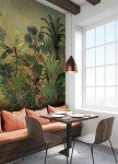Mr. Kate Hilo Tropical Island Tapestry Peel and Stick Mural, RMK12779MW