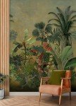 Mr. Kate Hilo Tropical Island Tapestry Peel and Stick Mural, RMK12779MW
