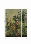 Mr. Kate Hilo Tropical Island Tapestry Peel and Stick Mural, RMK12779MW