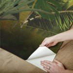 Mr. Kate Hilo Tropical Island Tapestry Peel and Stick Mural, RMK12779MW