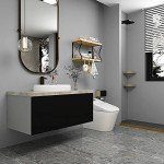 FUKU MON 24"x394" Black Wallpaper Peel and Stick Black Contact Paper Matte Solid Textured Self Adhesive Removable Thick Vinyl Film Roll for Cabinets Bedroom Wall Decoration