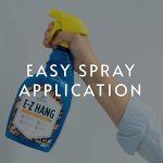 Roman’s E-Z Hang Peel & Stick Wallpaper Helper + Pre-Pasted Activator, Clear, Non-Staining, 32 Fluid Ounces