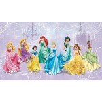 RoomMates JL1280M Disney Princess Royal Debut Water Activated Removable Wall Mural, 10.5 ft x 6 ft