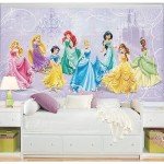 RoomMates JL1280M Disney Princess Royal Debut Water Activated Removable Wall Mural, 10.5 ft x 6 ft