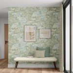 Surface Style - Peel and Stick Wallpaper, Scenic Wallpaper for Bedroom, Powder Room, Kitchen, Self Adhesive, Vinyl, 30.75 Sq Ft Coverage (Serene Scenes Collection, Willow)