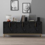 Erfoni Black Wallpaper Peel and Stick Wallpaper Black Floral Embossed Contact Paper 17.7inch×393.7inch Removable Textured Flower Wallpaper Self Adhesive Thicken Countertops Cabinets Contact Paper