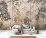YQWDMX -Vintage Forest Natural Wall Bedroom Mural XT18 M 140" x 91"
