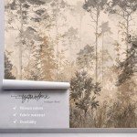 YQWDMX -Vintage Forest Natural Wall Bedroom Mural XT18 M 140" x 91"