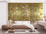 Cliouar-Wall Mural Wallpaper for Bedroom Living Room Wallpaper Decoration Flowers and Birds Wallpaper 158"x110"(Not Self-Adhesive)