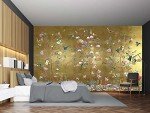 Cliouar-Wall Mural Wallpaper for Bedroom Living Room Wallpaper Decoration Flowers and Birds Wallpaper 158"x110"(Not Self-Adhesive)
