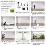 Watercolor Forest Mountain Mural Wallpaper, Foggy Tree Ink Wall Mural, Natural Mural, Misty Abstract Botanical Wallpaper for Living Room Bedroom Dinning Room141 x96(Not Peel and Stick)