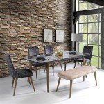 Yancorp 32.8ft Peel and Stick Wallpaper Stone Brick Wallpaper Self-Adhesive Backsplash Decorative Wallpaper Wall Covering