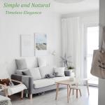 Safiyya 314.9"x17.7" Peel and Stick Wallpaper White Contact Paper Solid Color Removable Wallpaper Self-Adhesive Waterpoof Wall Paper