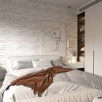 Cohoo Home Brick Wallpaper Peel and Stick Contact Paper 197inL 18inW Faux 3D Brick Contact Paper for Walls White Gray Grey Self Adhesive Removable Wallpaper Backsplash Bedroom Wall Sticky Waterproof