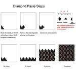 58PCS Wall Mirror Sticker Decal, Removable Mural Stickers Geometric Art Decor Diamond Shape Acrylic Mirror Wall Sticker Decal for Bedroom Home Living Room DIY Decor