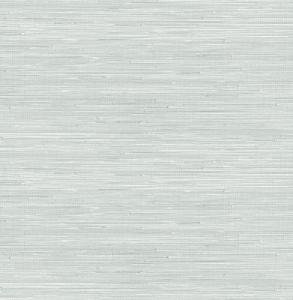 NuWallpaper x Social Social Whisper Blue Classic Faux Grasscloth Peel & Stick Wallpaper