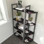 Laatse Dark Floral Peel and Stick Wallpaper, Vintage Floral Contact Paper, Waterproof Self Adhesive Boho Decor Black Rose Wall Paper for Bedroom Walls Bookcase Drawers 17.5in x 9.8ft