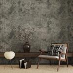 VaryPaper Cracked Concrete Wallpaper 15.7''x315'' Textured Concrete Peel and Stick Countertops Contact Paper Waterproof Self Adhesive Vinyl Cement Wall Paper for Bedroom Walls Kitchen Backsplash Table