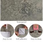 VaryPaper Cracked Concrete Wallpaper 15.7''x315'' Textured Concrete Peel and Stick Countertops Contact Paper Waterproof Self Adhesive Vinyl Cement Wall Paper for Bedroom Walls Kitchen Backsplash Table