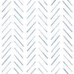 Peel and Stick Wallpaper Herringbone Striped Wallpaper 17.3"x393" White and Blue Wall Paper Boho Contact Paper Self Adhesive Removable Wallpapers Decorative for Bedroom Bathroom Cabinets Vinyl Roll