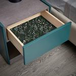 JiffDiff Floral Wallpaper Peel and Stick 118" x 17.3" Farm Floral Wildwood Stick onWall Paper Dark Self Adhesive Contact Paper Coverage 14.2 sq.ft