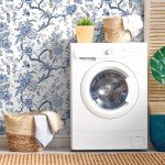 Drydiet Chinoiserie Peel and Stick Wallpaper 118.1" x 15.75" Removable Self Adhesive Wallpaper Floral Birds Contact Jacobean Vintage Contact Paper for Bedroom(Blue and White)