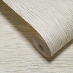 Embossed Grasscloth Textured Wallpaper - Classic Beige Wall Paper, Double Roll 33 ft x 21 in, Made in Ukraine, Traditional Paper Wall Covering for Bedroom, Kitchen or Living Room (Not Peel and Stick)