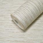 Embossed Grasscloth Textured Wallpaper - Classic Beige Wall Paper, Double Roll 33 ft x 21 in, Made in Ukraine, Traditional Paper Wall Covering for Bedroom, Kitchen or Living Room (Not Peel and Stick)