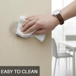 auxua Thick Grasscloth Peel and Stick Wallpaper- 17.7"x 196" Textured Wall Paper with Wear Layer for Covers Cracks & Uneven Walls Instantly, No Need to Match Pattern, Odor-Free Grass Wall Covering