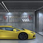 Concrete Peel Stick Grey Countertop Contact Paper Gray Cement Industrial Wall Paper [Thicken] Matte 3D Textured Self Adhesive Waterproof Wallpaper for Office Store Restaurant DIY Decor Wall Sticker