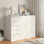 Lativo Modern Peel and Stick Wallpaper Boho Contact Paper for Cabinets Drawers Beige and White Striped Geometric Self Adhesive Wallpaper for Bedroom Bathroom Wall Decor Neutral Vinyl 17.3inW 393inL