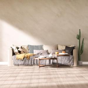 Bumoo Beige Limewash Peel and Stick Wallpaper 16“ x 354” Concrete Cream and Gold Contact Paper Self Adhesive Waterproof Matte Granite Wall Covering Vinyl Removable for Living Room Kitchen Bathroom Gym