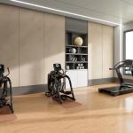 Bumoo Beige Limewash Peel and Stick Wallpaper 16“ x 354” Concrete Cream and Gold Contact Paper Self Adhesive Waterproof Matte Granite Wall Covering Vinyl Removable for Living Room Kitchen Bathroom Gym