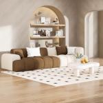 Bumoo Beige Limewash Peel and Stick Wallpaper 16“ x 354” Concrete Cream and Gold Contact Paper Self Adhesive Waterproof Matte Granite Wall Covering Vinyl Removable for Living Room Kitchen Bathroom Gym