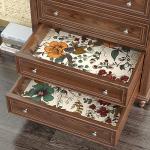 Danodoi Yellow Floral Wallpaper Peel and Stick Vinyl Wallpaper Stick and Peel Colorful Contact Paper for Cabinets Waterproof Self Adhesive Wall Paper for Kitchen Countertop Wall 17.5" x 118"