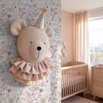 Peel and Stick Boho Pink Floral Peel Stick Wallpaper Contact Paper Removable Self Adhesive Wallpaper for Walls Bedroom Home Decoration Vinyl Rolls 17.7''x118.1''