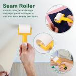 WRAPXPERT Wallpaper Smoothing Tools,Wallpaper Tool Kit with Squeegee Smoother,Seam Roller,Wallpaper Brush for Peel and Stick Hanging,Contact Paper,Vinyl Application,Wall Tile