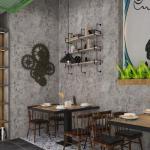 BAYYA Concrete Wallpaper Peel and Stick Grey/Brown/Beige Cement Contact Paper 15.8"x591" Industrial Style Self Adhesive Waterproof Removable Wall Covering Vinyl Film Furniture Stickers for Wall