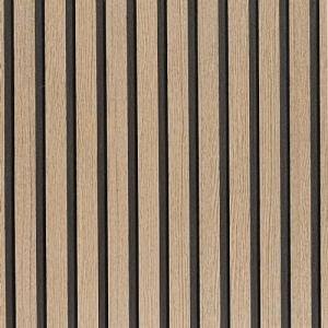 LOVADA Brown Wood Slat Peel and Stick Wallpaper - 17.5"x300" Textured Faux Wood Self-Adhesive, Waterproof Removable Wall Panel for Bedroom, Kitchen, Accent Wall - Easy Install