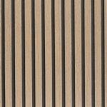 LOVADA Brown Wood Slat Peel and Stick Wallpaper - 17.5"x300" Textured Faux Wood Self-Adhesive, Waterproof Removable Wall Panel for Bedroom, Kitchen, Accent Wall - Easy Install
