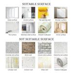 95" Tall Birch Tree Wall Decals 3 White Aspen Trees Flying Birds Wall Stickers Peel and Stick Birch Trunk Wall Art Decor for Bedroom Living Room Kitchen Sofa TV Backdrop