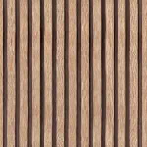 Yun-aeon Natural Wood Peel and Stick Wallpaper Wood Slats - 17.3"x 300" Tan Self-Adhesive Waterproof Vinyl Removable Wall Paper for Wall Decor Bedroom