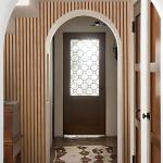 Yun-aeon Natural Wood Peel and Stick Wallpaper Wood Slats - 17.3"x 300" Tan Self-Adhesive Waterproof Vinyl Removable Wall Paper for Wall Decor Bedroom