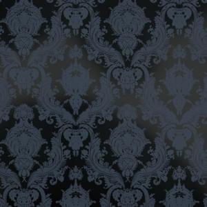 Tempaper Textured Black Damsel Removable Peel and Stick Damask Wallpaper, 20.5 in X 16.5 ft, Made in the USA