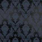 Tempaper Textured Black Damsel Removable Peel and Stick Damask Wallpaper, 20.5 in X 16.5 ft, Made in the USA