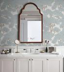 HomKihapai Tree Peel and Stick Forest Jungle Waterproof Bathroom Mural Stick on Wallpaper (Light, 17.7in x 16.4ft)